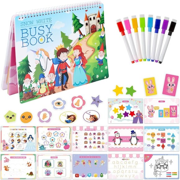 Yeasica Other - Busy Book Learning Toys for Toddlers, Learning Materials, Workbook Activities
